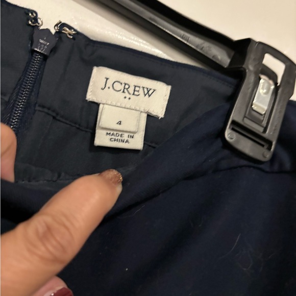 J. Crew Dark Blue Pencil Skirt - Picture 2 of 3